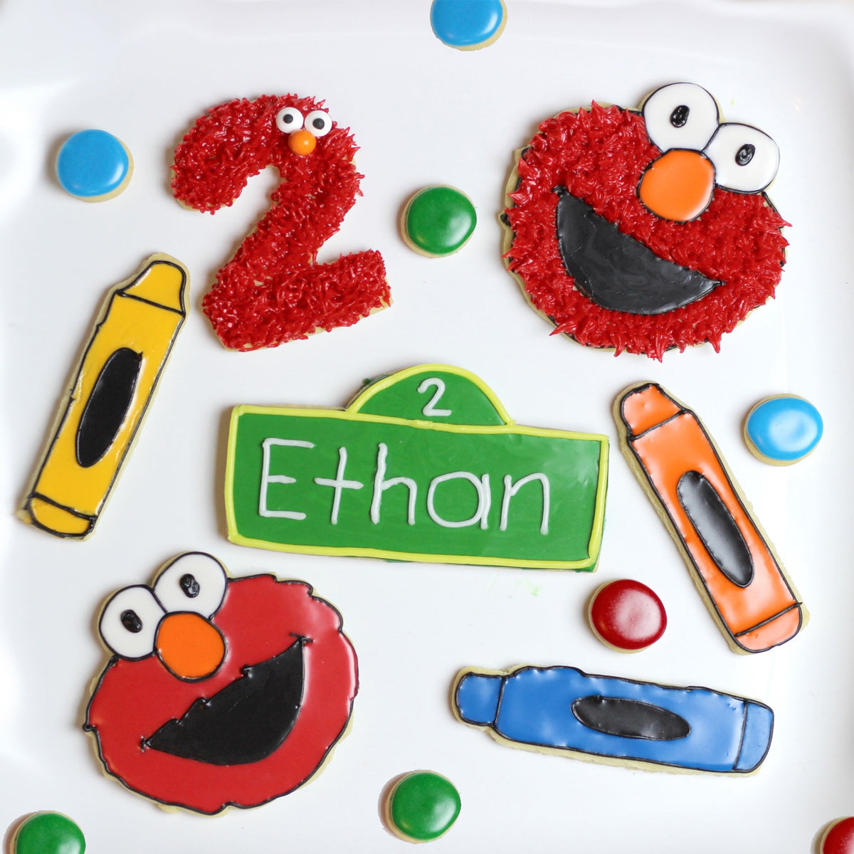 How to Make Simple Elmo Cookies – Simply Made with Sam