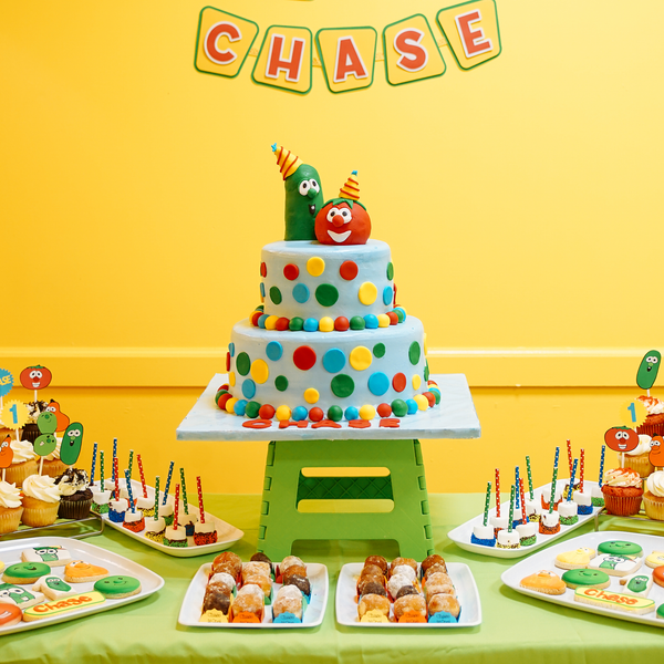 Chase's Veggie Tales First Birthday Party