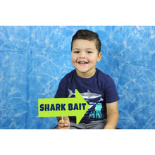 Load image into Gallery viewer, These jaw-some photo props will surely bring fun to your Shark Party Theme. You will receive a PDF file formatted on 8 ½" X 11" with 8 different Shark Photo Props. It also includes "Take a Prop Shark a Pose" Sign. Print as many copies as you desire then paste on dowel sticks.