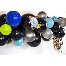 Load image into Gallery viewer, This party package is outta this world !! Use this template to decorate your Space Party. The template can be personalized with your child's name and age.