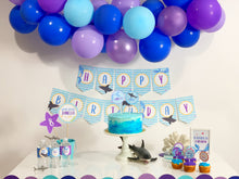 Load image into Gallery viewer, Mermaid Vs. Shark Party Package