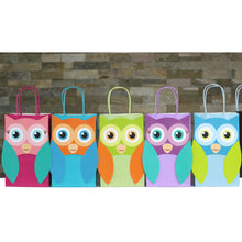 Load image into Gallery viewer, Owl Favor Bag and Thank You Tag