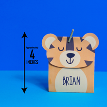 Load image into Gallery viewer, Safari Animals Mini Favor Box