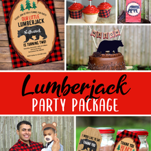 Load image into Gallery viewer, Lumberjack Party Package