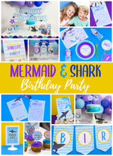 Load image into Gallery viewer, Mermaid Vs. Shark Party Package