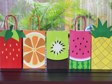 Load image into Gallery viewer, Fruit Favor Bag Template
