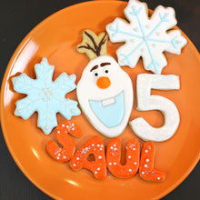 Load image into Gallery viewer, Snowman Cookie Cutter Template
