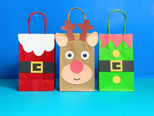 Load image into Gallery viewer, Christmas Favor Bag Template

